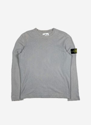 Vintage Stone Island Longsleeve Sweater grau