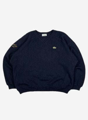 Vintage Chemise Lacoste Strickpullover navy