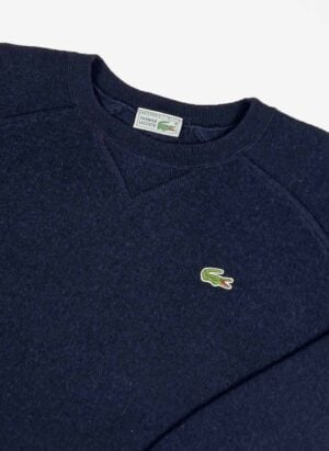 Vintage Chemise Lacoste Strickpullover navy