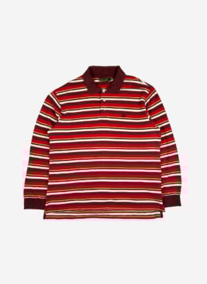 Vintage Timberland Longsleeve Poloshirt gestreift