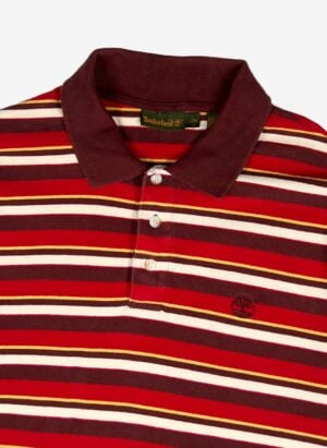 Vintage Timberland Longsleeve Poloshirt gestreift