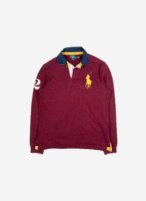 Vintage Polo Ralph Lauren Big Pony Rugbyshirt