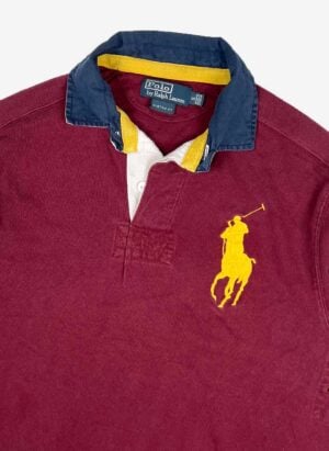 Vintage Polo Ralph Lauren Big Pony Rugbyshirt