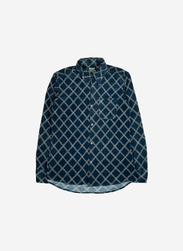 Vintage 90s Diesel Samthemd petrol
