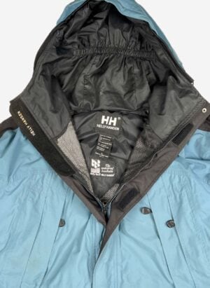 Vintage Helly Hansen Outdoorjacke schwarz blau