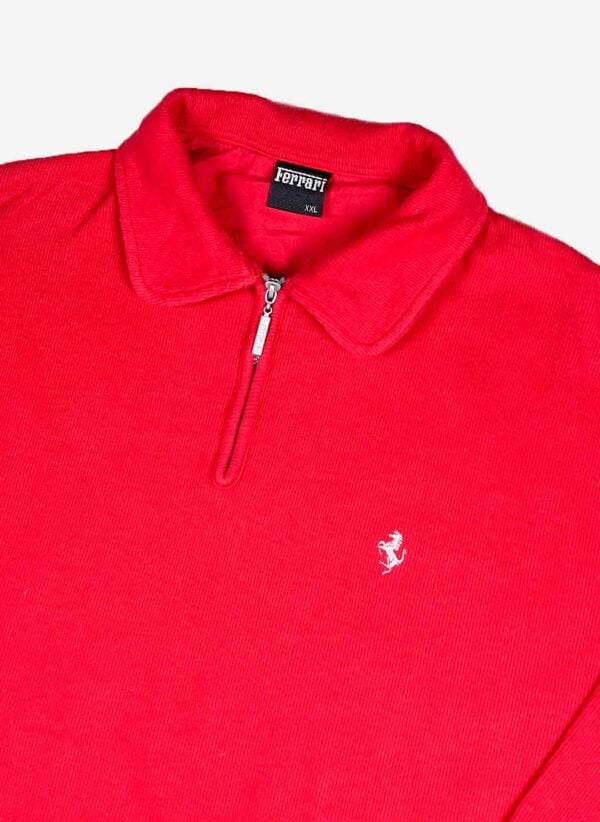 Vintage '99 Ferrari Half-Zip Sweater – Bild 2