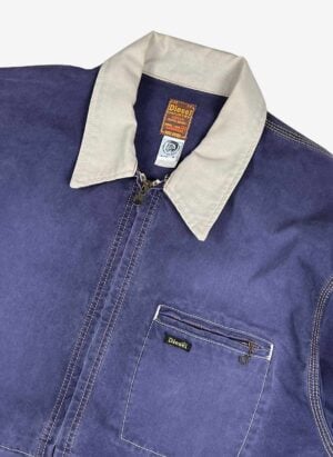 Vintage Diesel Workwear Jacke lavendel