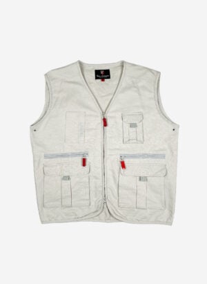 Vintage Lamborghini Utility Weste grau