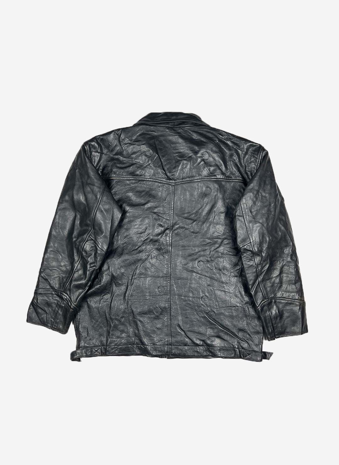 Vintage Lederjacke Cruse schwarz – Bild 3