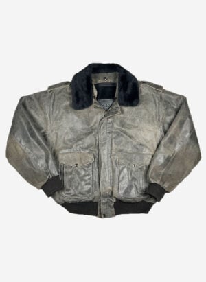 Vintage Skott heavy Lederjacke gefüttert