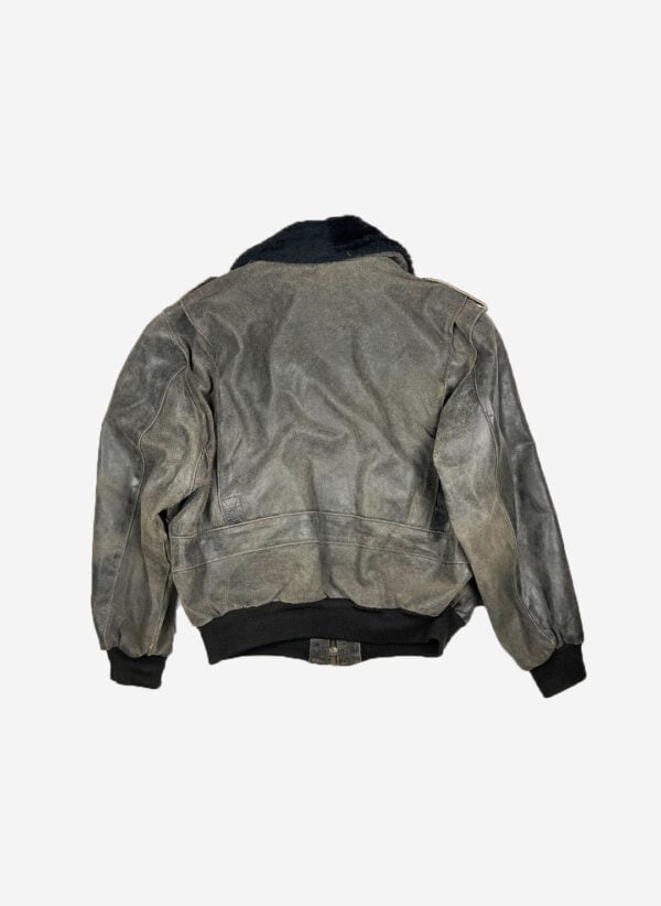 Vintage Skott heavy Lederjacke gefüttert – Bild 3