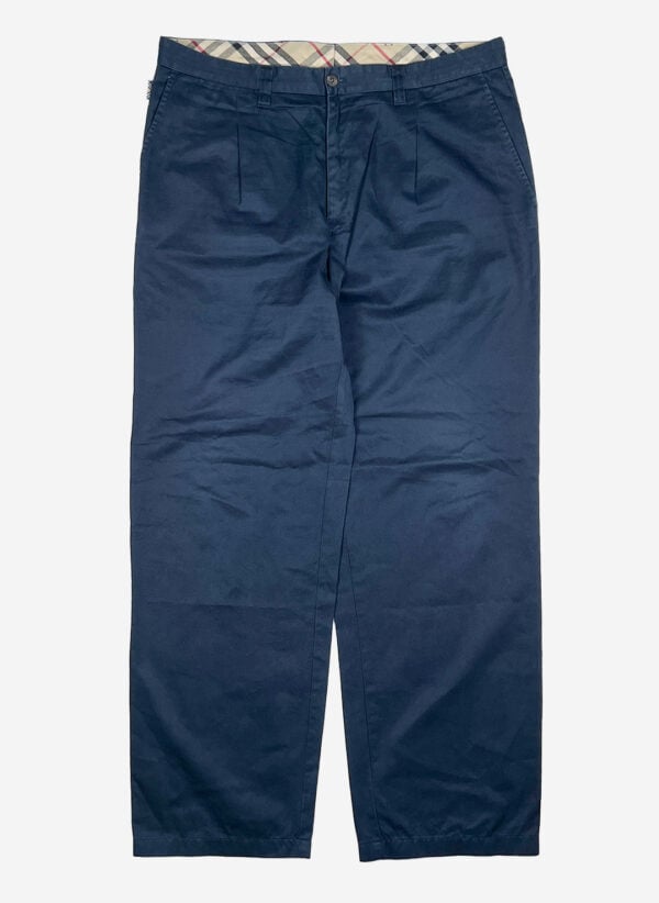 Vintage Burberry relaxed Chinohose – Bild 2