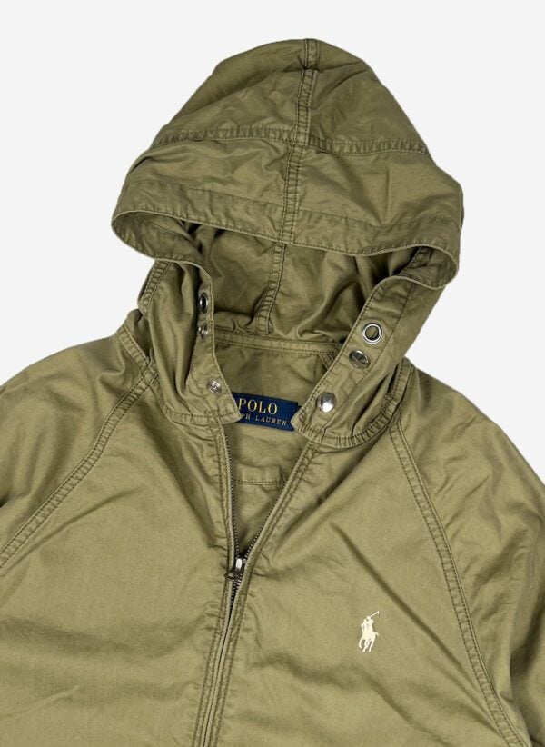 Polo Ralph Lauren Jacke mit Kapuze oliv – Bild 2