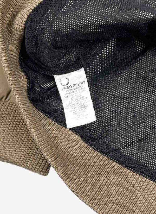 Fred Perry Windbreaker hellbraun – Bild 5