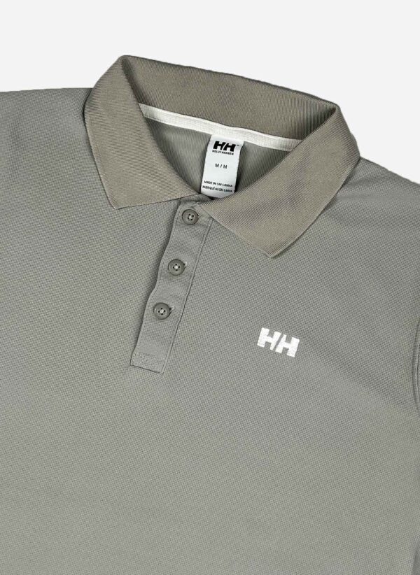 Helly Hansen Nylon Poloshirt grau – Bild 2