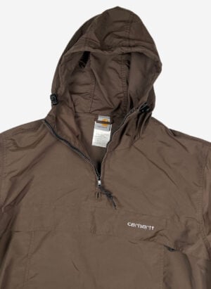 Vintage Carhartt Pullover Windbreaker braun