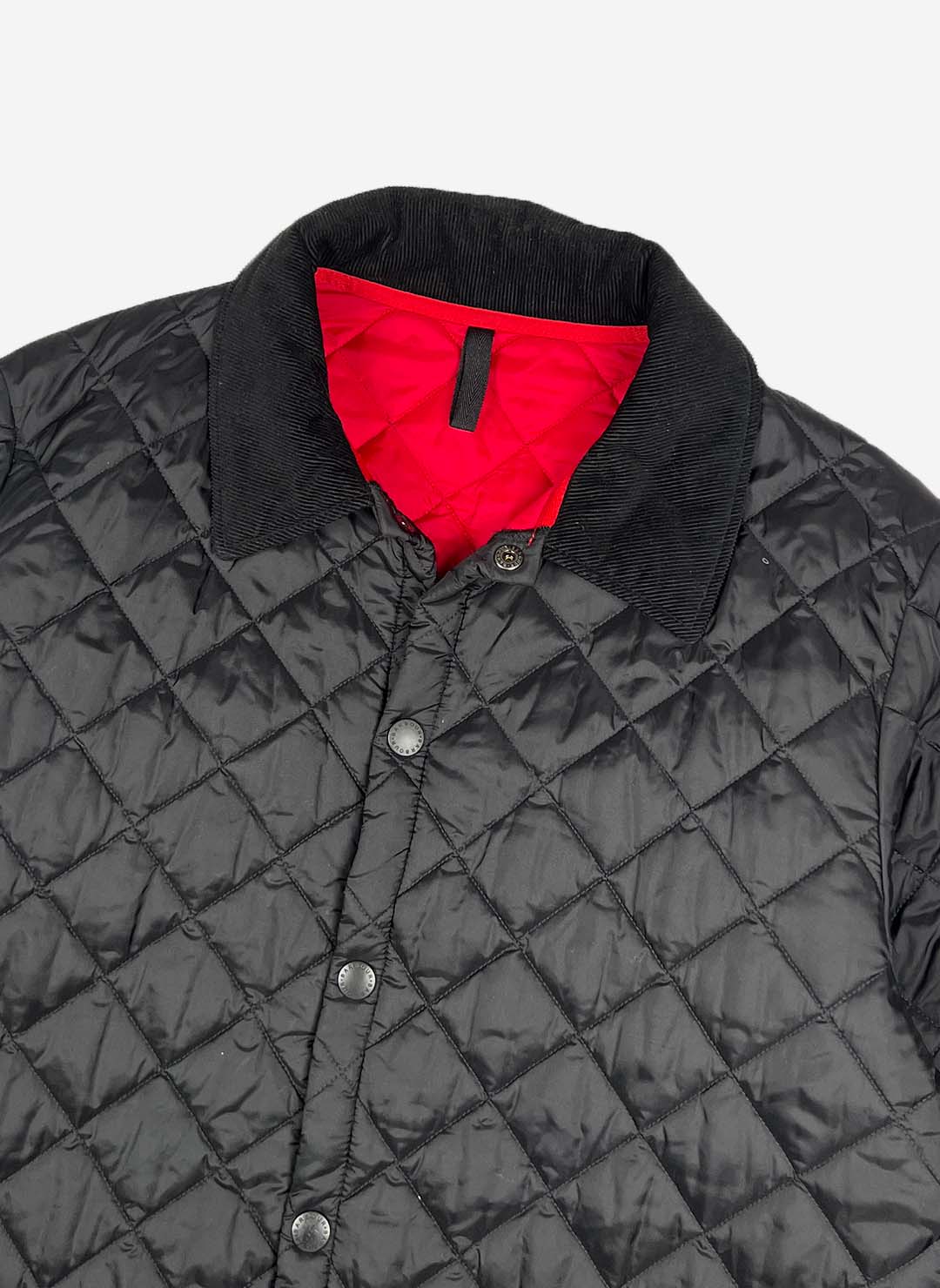 Vintage Barbour Steppmantel schwarz – Bild 2