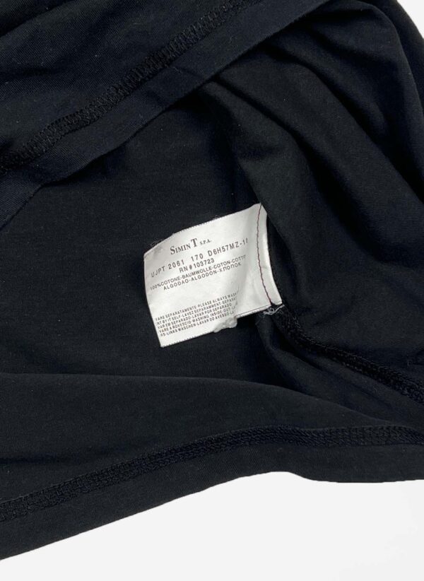 Vintage Armani Jeans Pailletten slim T-Shirt – Bild 3