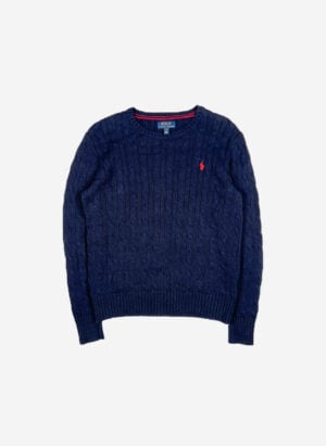 Polo Ralph Lauren Cable Strickpullover navy