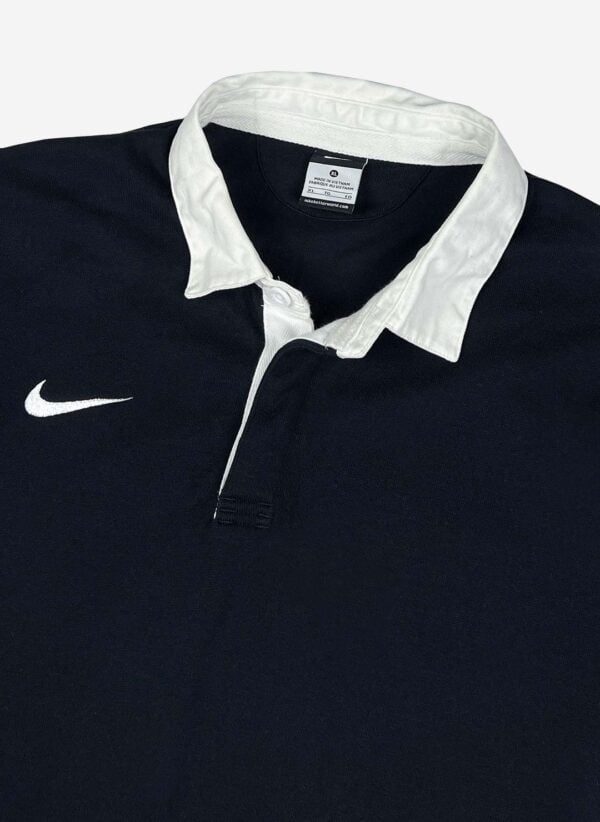 Nike Rugbyshirt schwarz – Bild 2