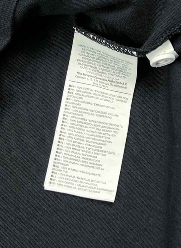 Nike Rugbyshirt schwarz – Bild 3