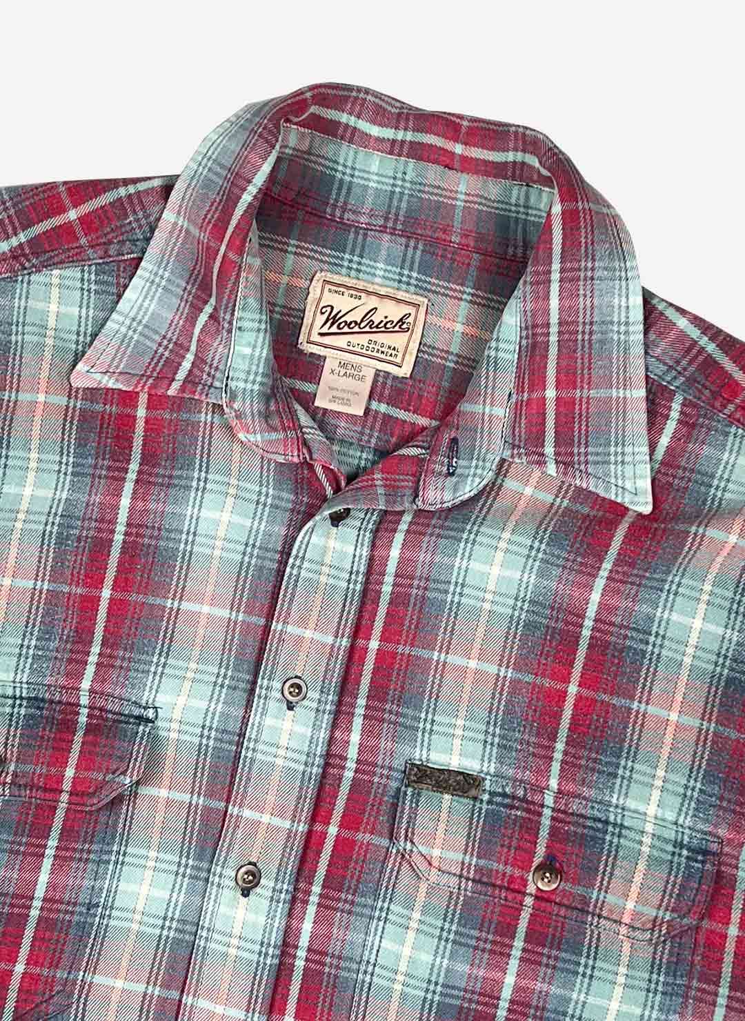 Vintage Woolrich Flanellhemd – Bild 2