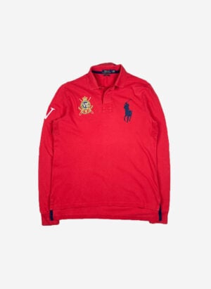 Polo Ralph Lauren Big Pony Longsleeve rot