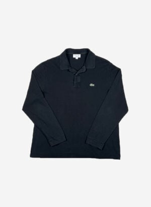 Lacoste Longsleeve Poloshirt schwarz