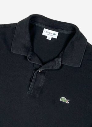 Lacoste Longsleeve Poloshirt schwarz