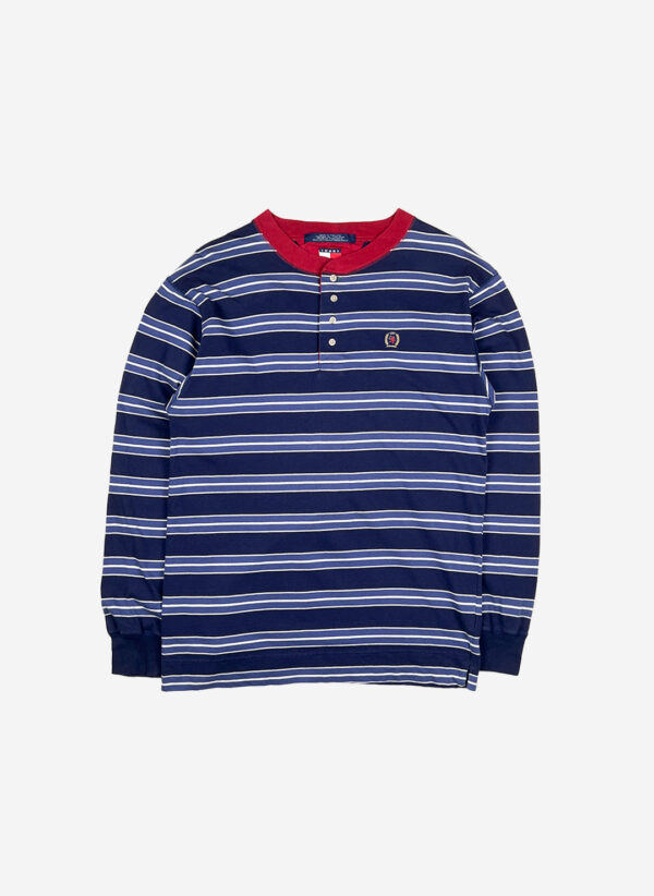 Vintage 90s Tommy Hilfiger Henley Longsleeve