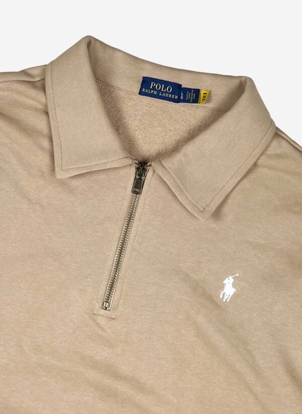 Polo Ralph Lauren Bootleg Half-Zip Sweater beige – Bild 2