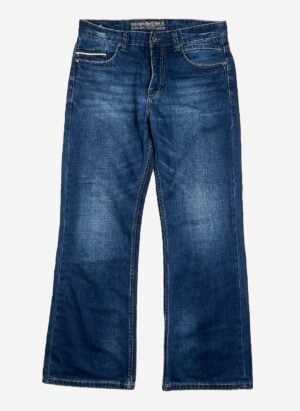 Diesel flared Jeans dunkelblau washed