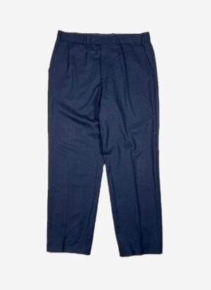 Vintage Burberry Anzughose navy