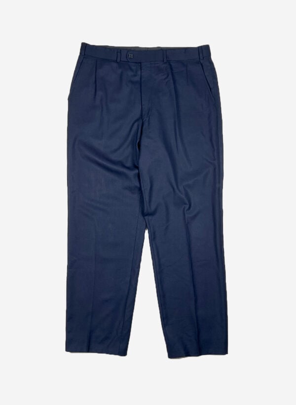 Vintage Burberry Anzughose navy – Bild 2