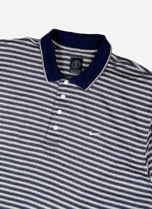 Vintage Nike Golf Poloshirt gestreift