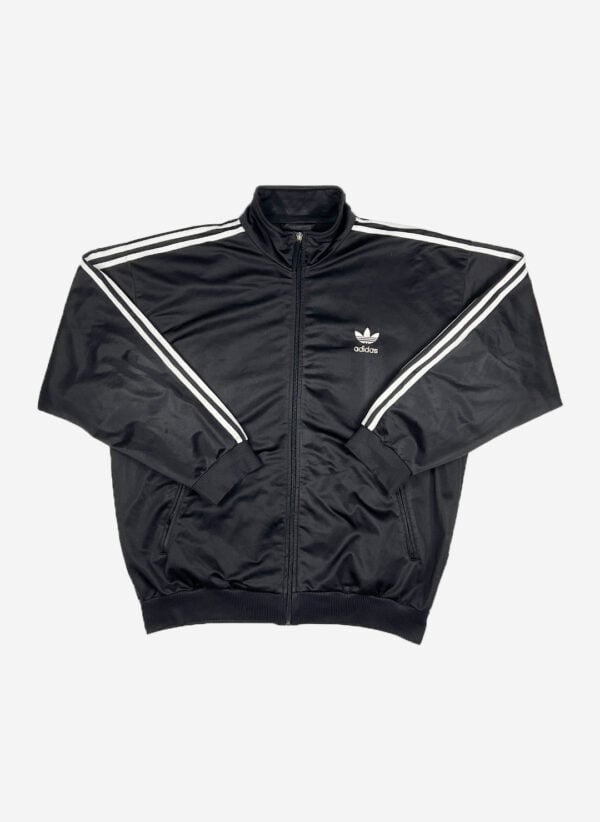 Vintage 90s Adidas Trainingsjacke schwarz