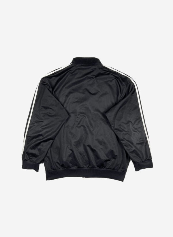 Vintage 90s Adidas Trainingsjacke schwarz – Bild 3