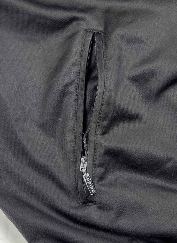 Vintage 90s Adidas Trainingsjacke schwarz – Bild 4