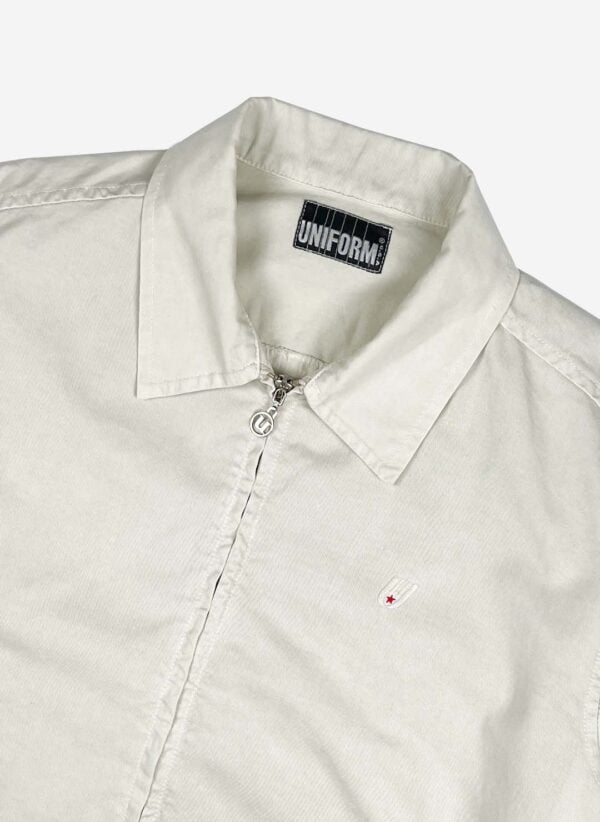 Vintage Uniform Workwear Jacke creme