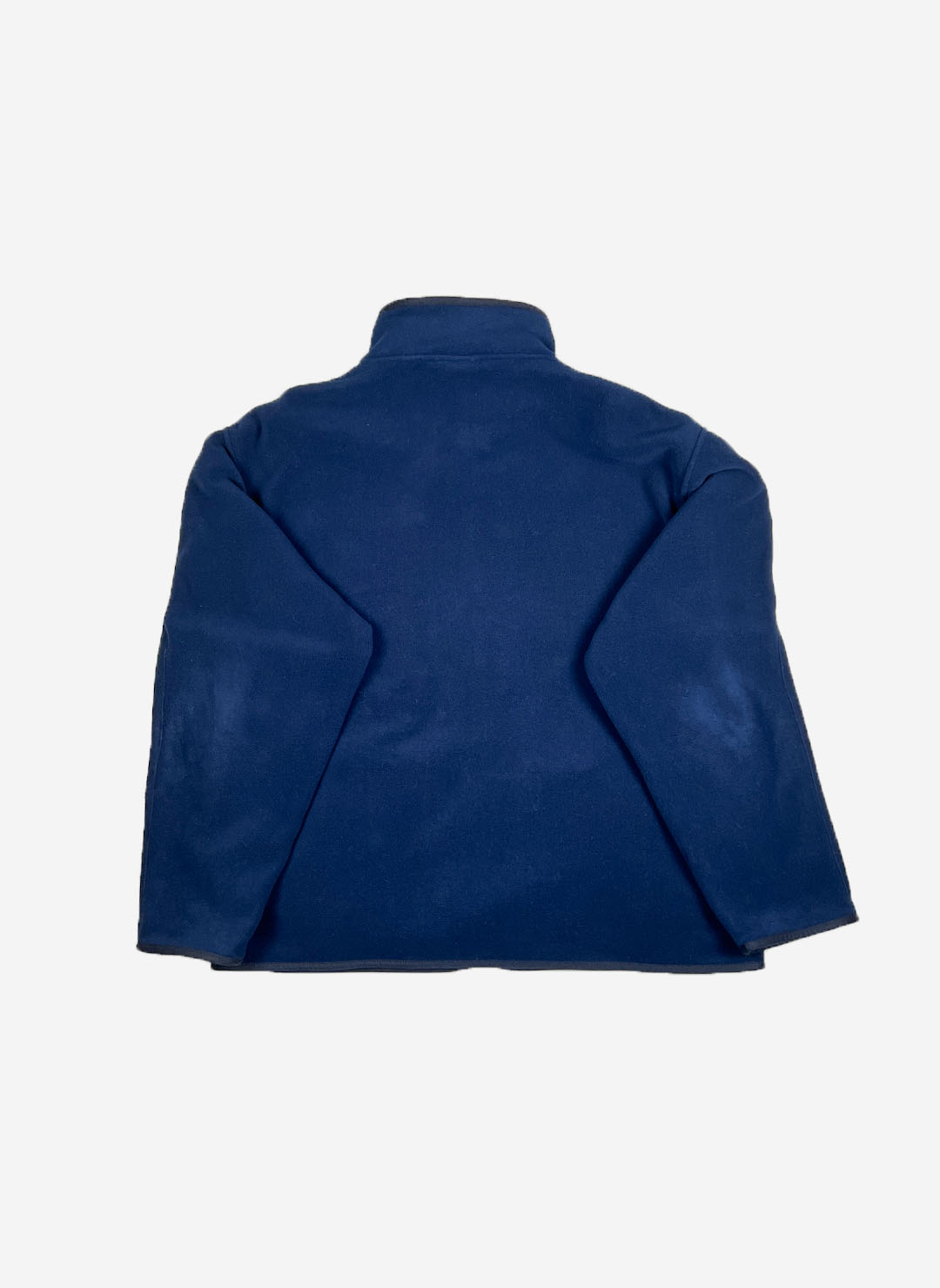 Vintage Adidas Y2K Fleecejacke navy – Bild 3