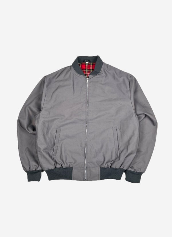 Vintage Bomberjacke grau