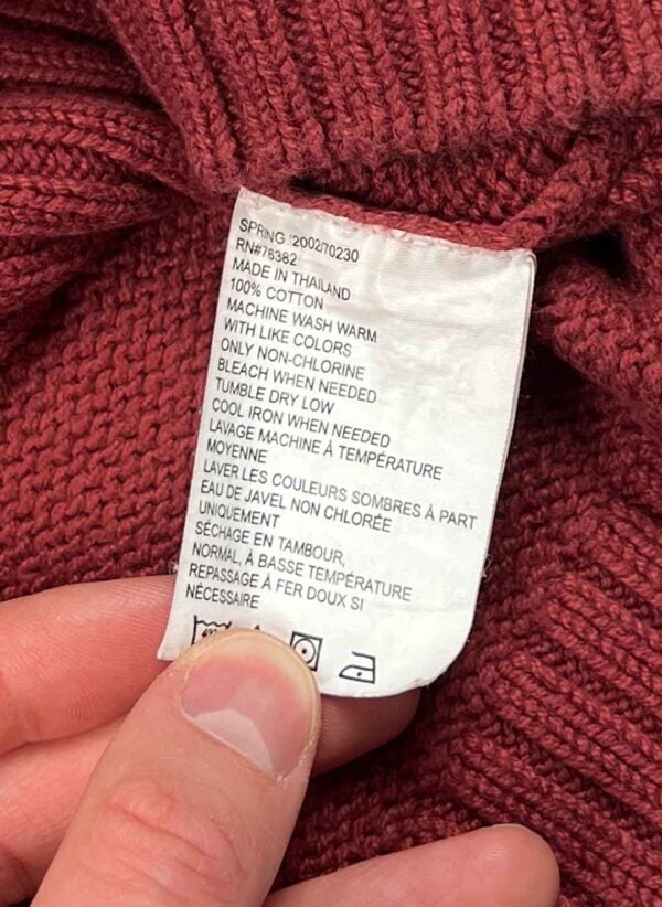 Vintage Timberland Strickpullover – Bild 3