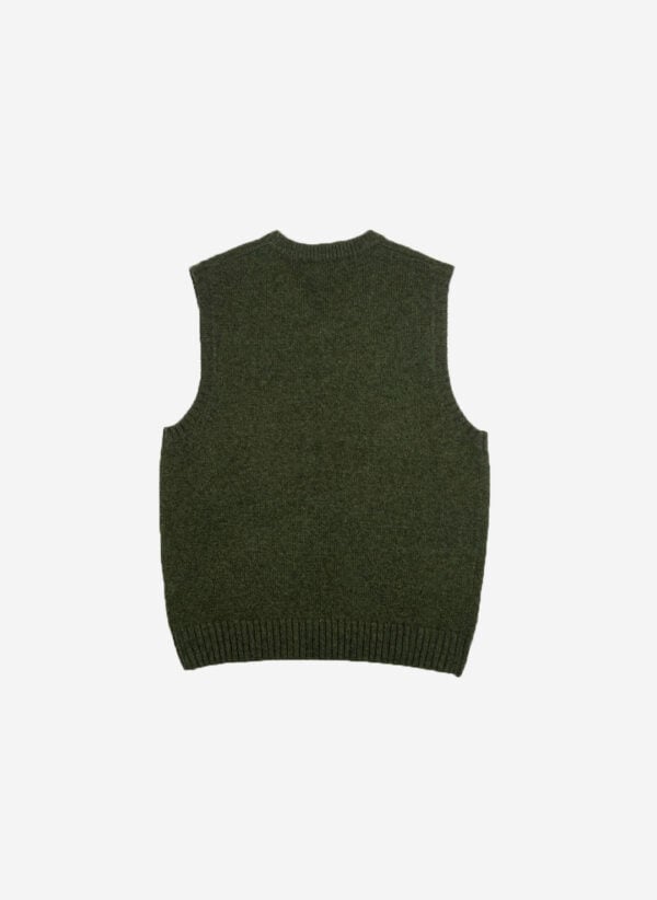 Vintage 90s Tommy Hilfiger Woll Weste – Bild 4