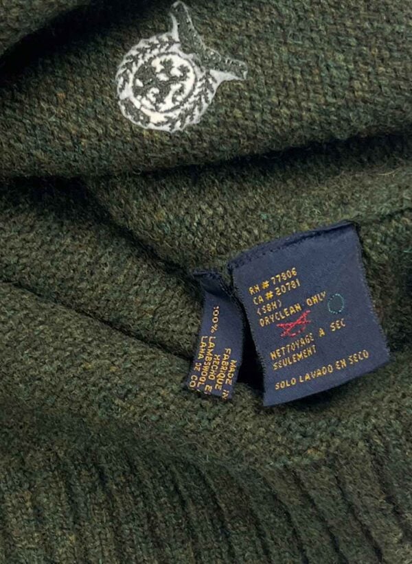 Vintage 90s Tommy Hilfiger Woll Weste – Bild 5