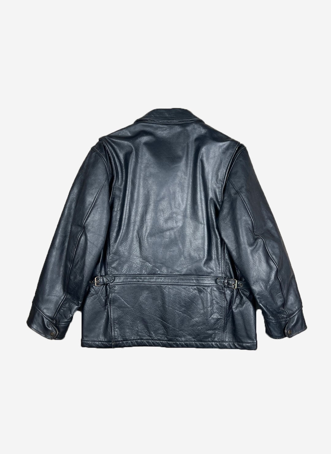 Vintage Lederjacke Heavy Amerikanische Motorr der Thriftees vintage-lederjacke-heavy-amerikanische-motorr-der-thriftees