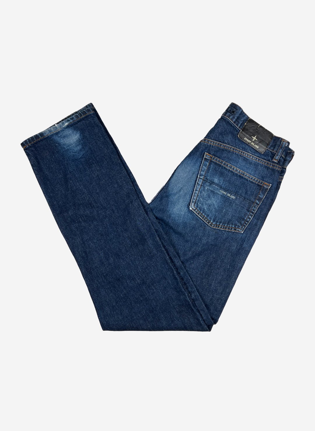 Vintage Stone Island Slim Fit Jeans dunkelblau