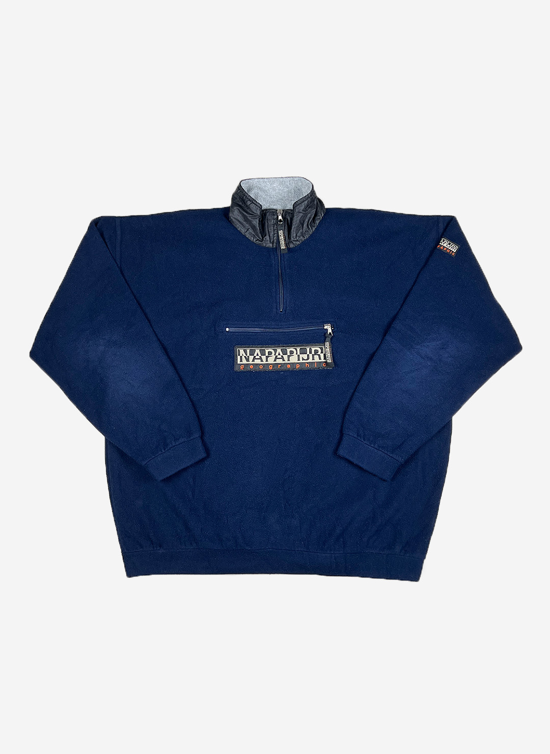 Vintage 90s Napapijri Half-Zip Fleece