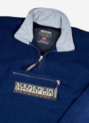 Vintage 90s Napapijri Half-Zip Fleece