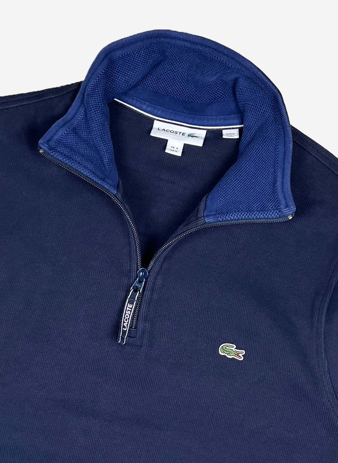 Lacoste Half-Zip Sweater navy – Bild 2