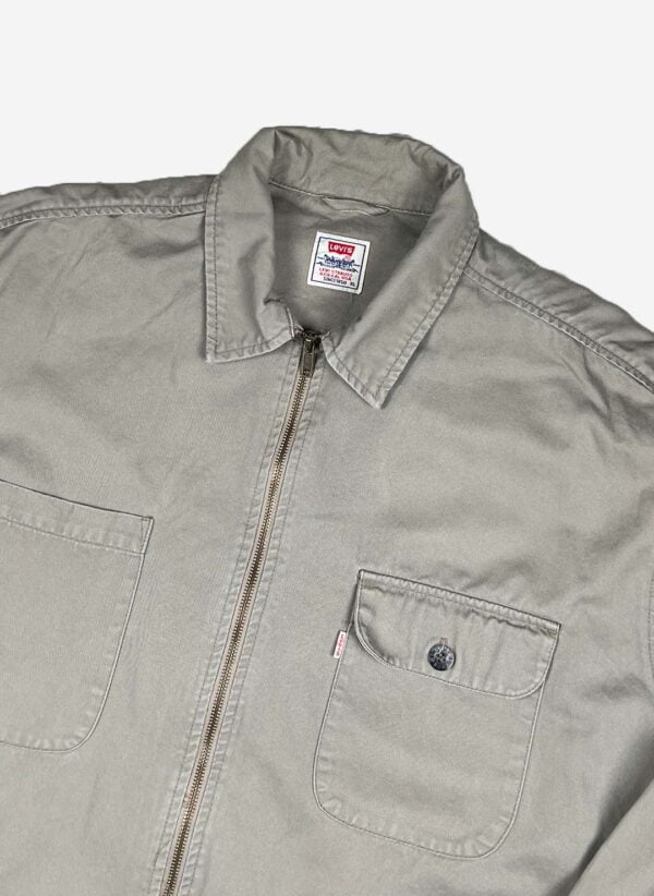 Vintage 90s Levi's Workwear Jacke grau